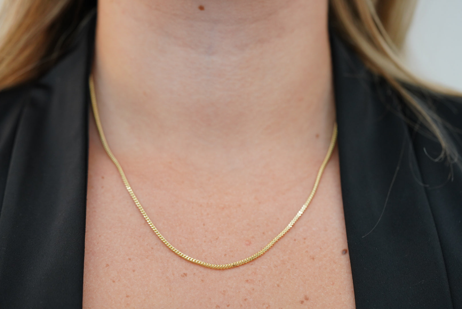 14k Thin Franco Chain