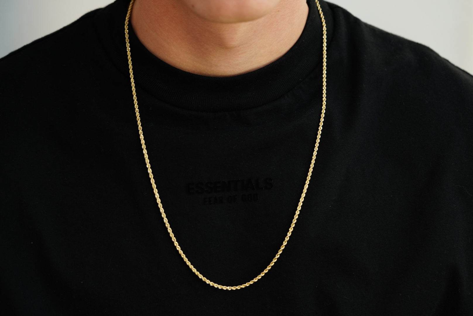 10k Thin Rope Chain