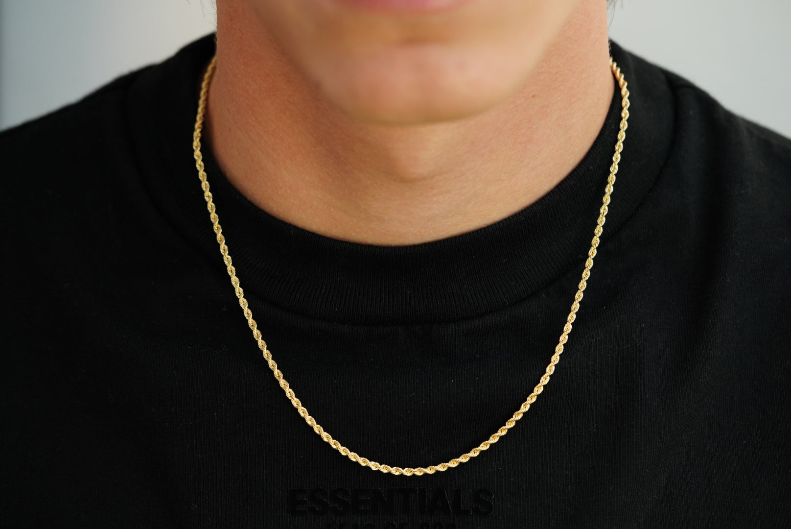 10k Thin Rope Chain