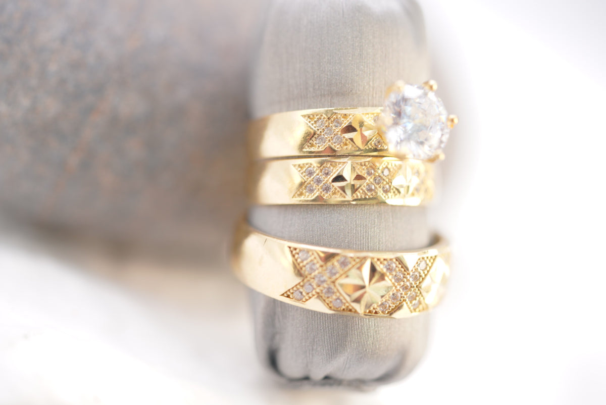 10k Matrimony Rings - Timeless Union