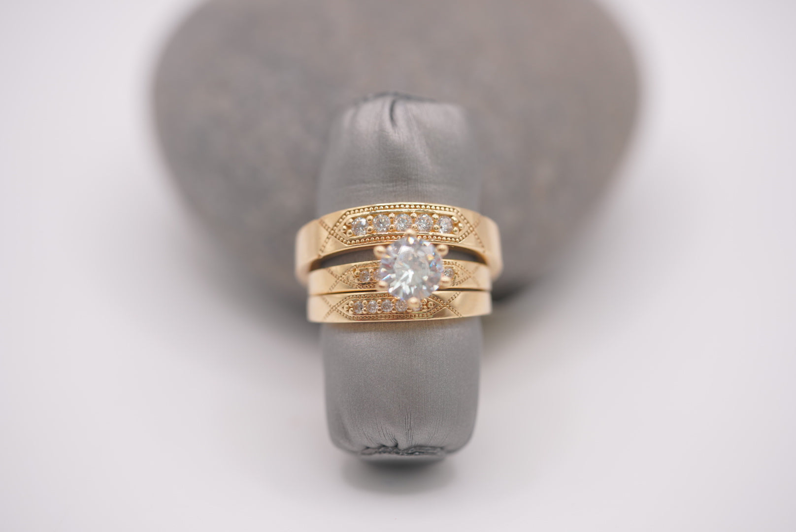 14k Wedding Rings - Classic Love