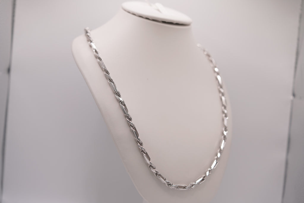 Silver Singapore Link - Twisted Luxe