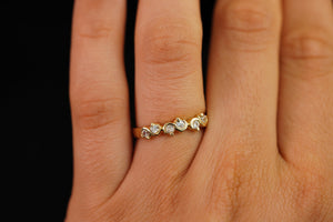 14k Crystals Ring