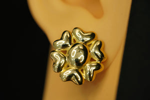 14k Flower Earrings