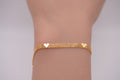 10k Chino Bracelet - Little Hearts