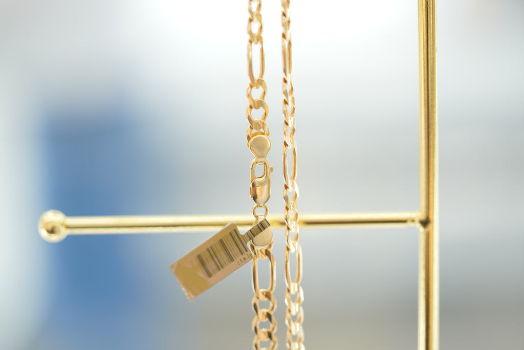 14k Fígaro Chain - Elegant Design