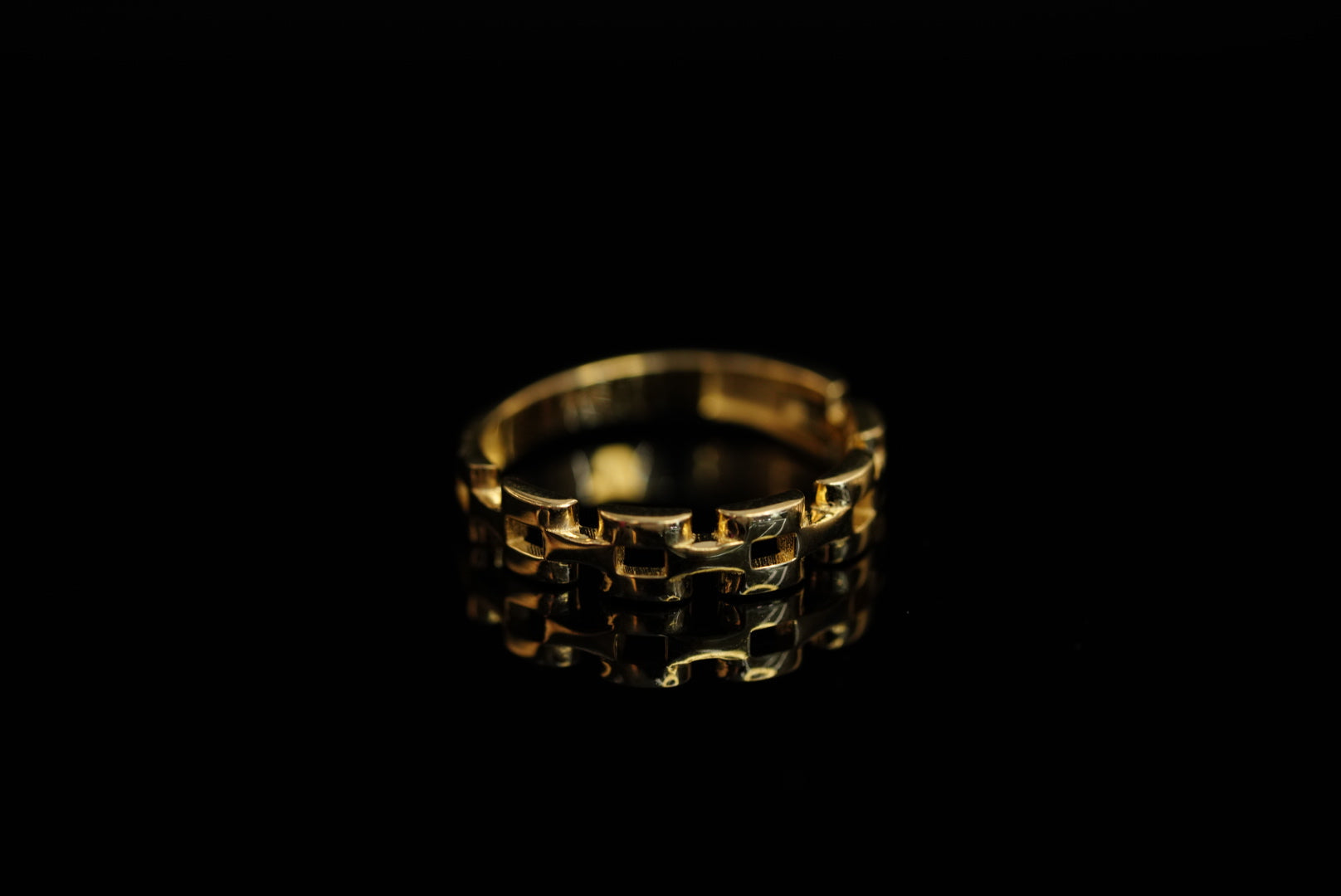 14k Squares Ring