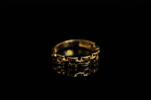 14k Squares Ring