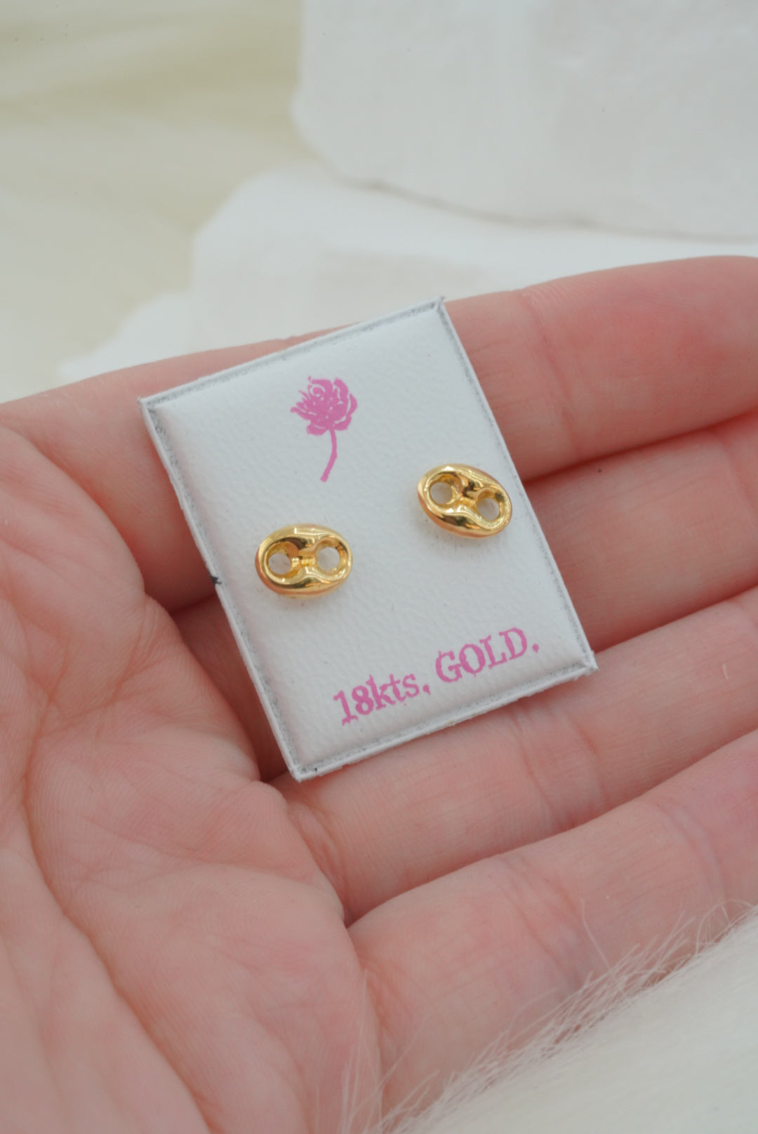 18k Baby Earrings - Mariner