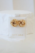14k Earrings - Classic Knot