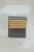 14k  Earrings - Dotted Squares
