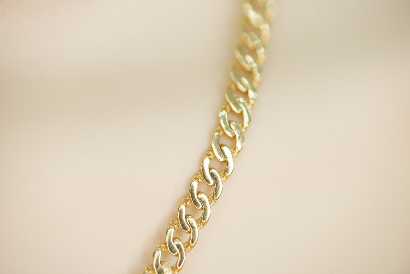 14k/10k Cuban Link with Crystal Closure