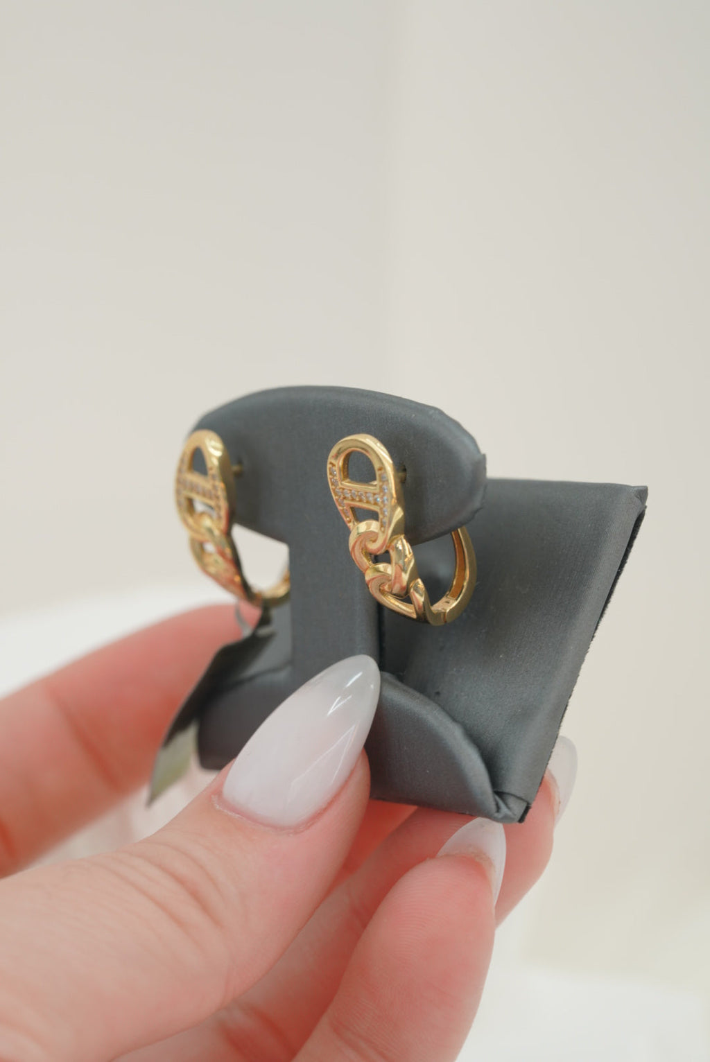 14k Hoops - Chained
