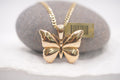 14k Pendant - Butterfly Plain