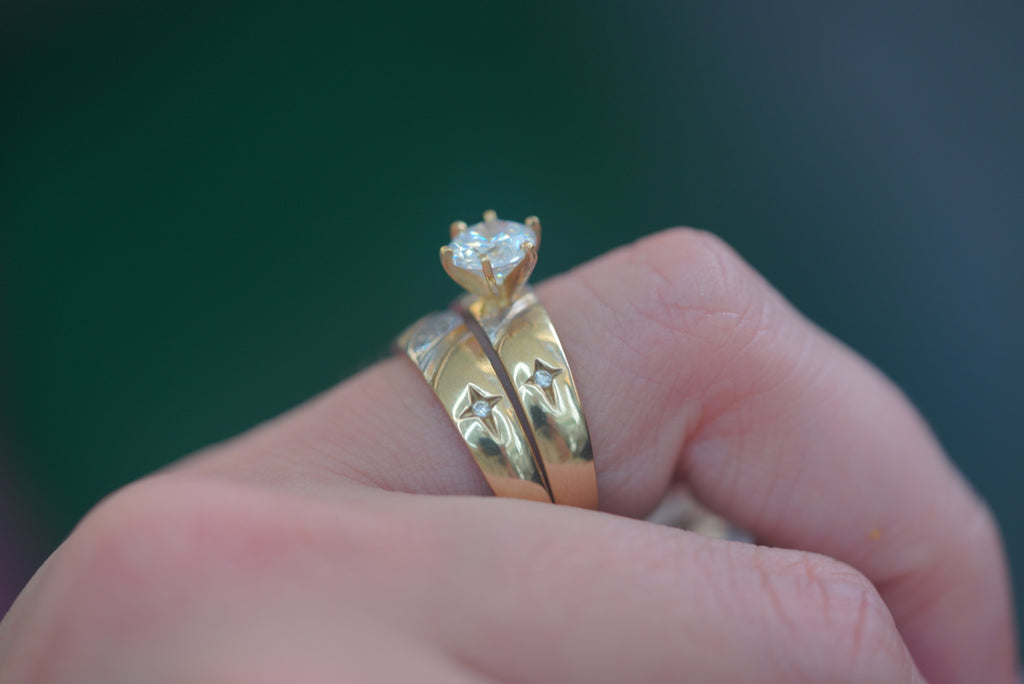 10k Matrimony Rings - Truly in Love