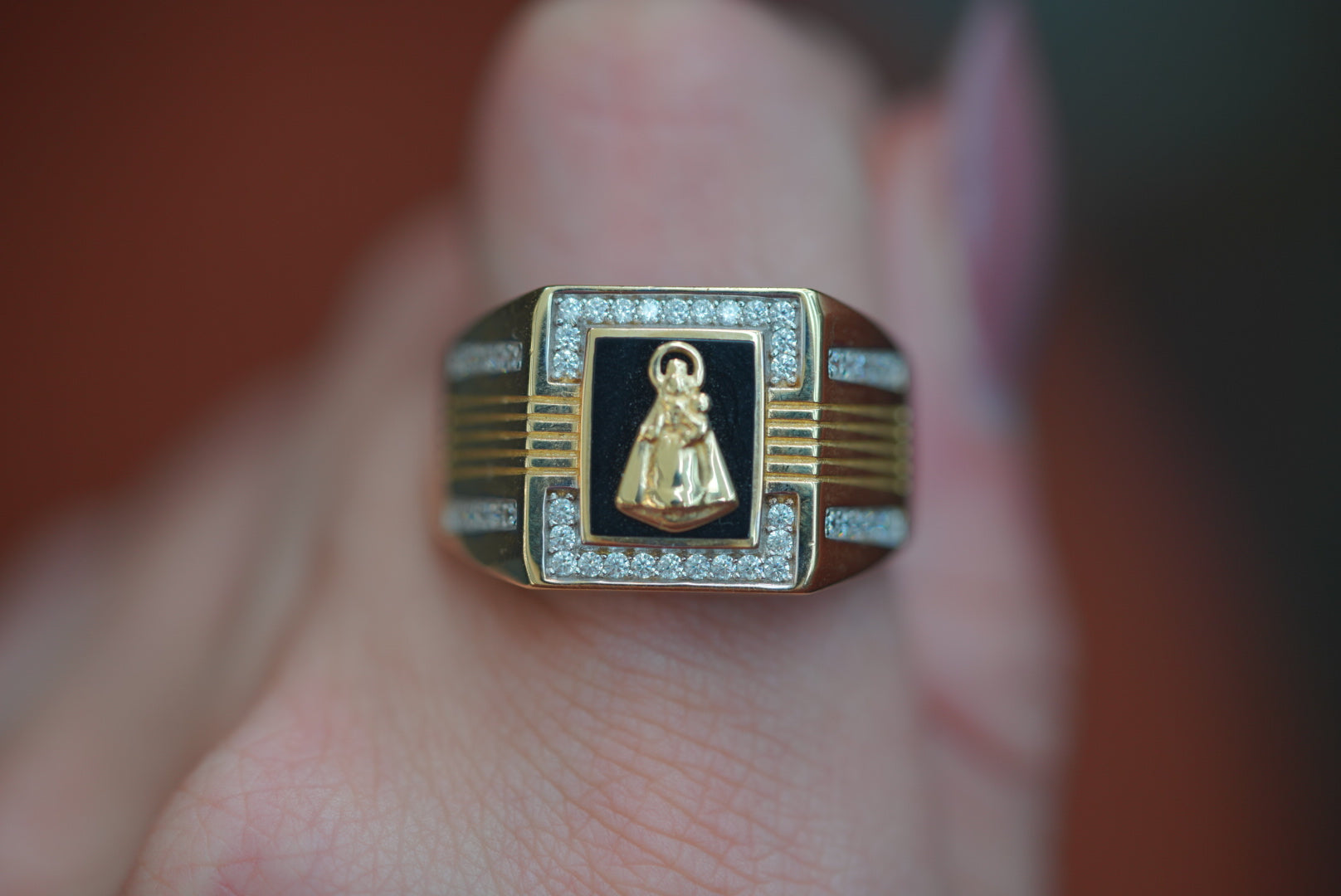 14k Men’s Ring - Faithful Prayer