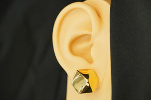 14k Cone Clip Earrings