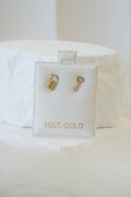 14k Earrings - Lock & Key