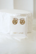 10k Earrings - Smiley Faces