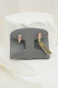 14k Hoops - Red Eye Snake