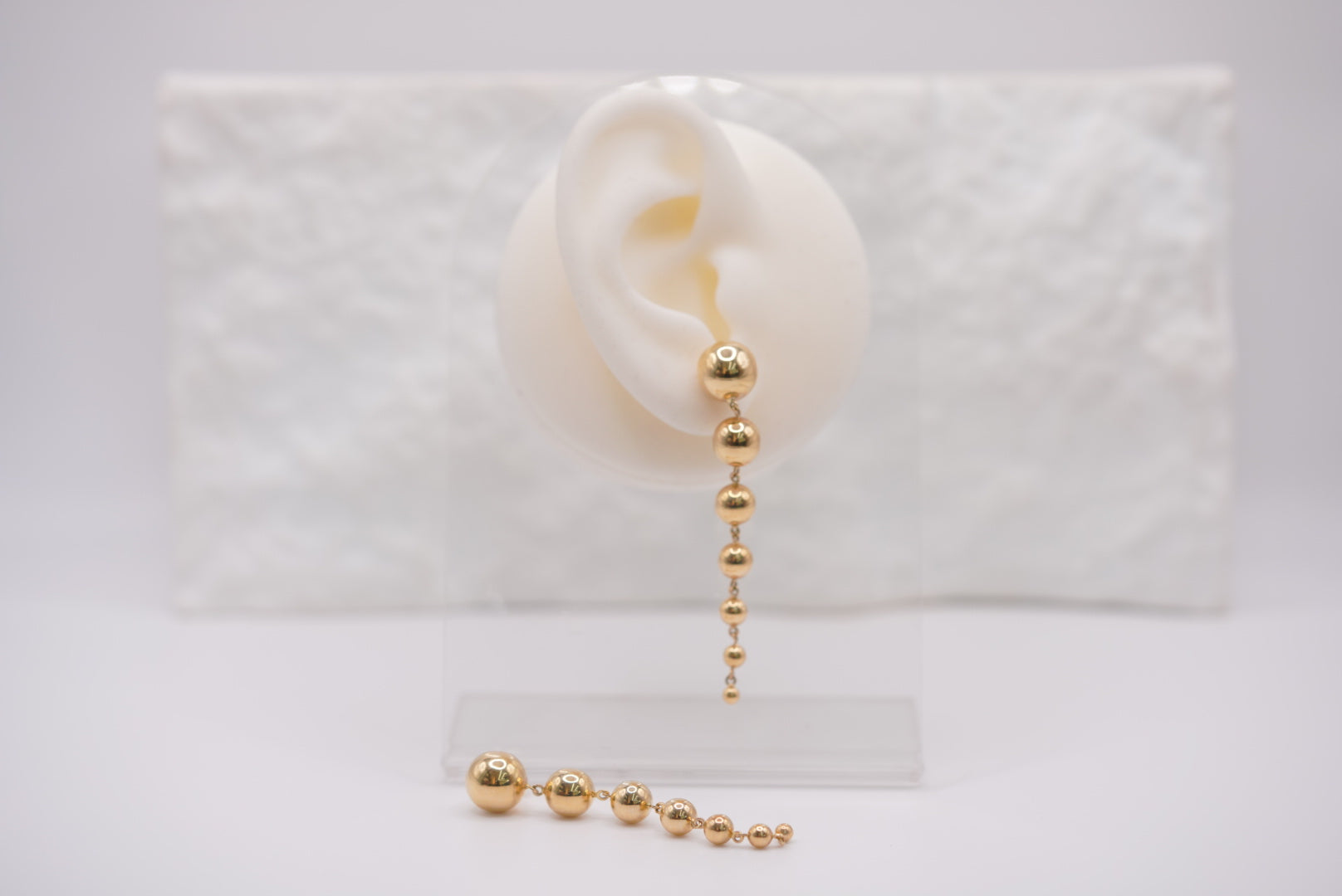 14k Gold Earrings - Sphere Beauty