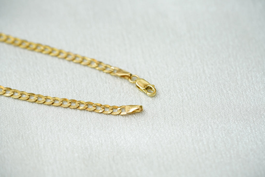 10k/14k Diamond Cut Chain - Bold & Classy