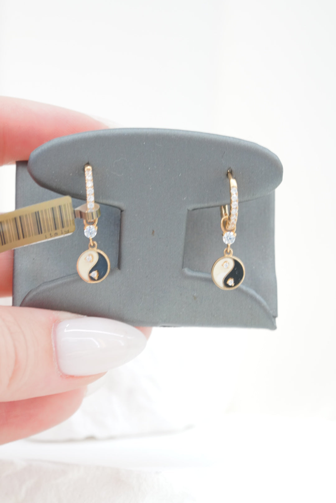14k Hoops - Yin & Yang