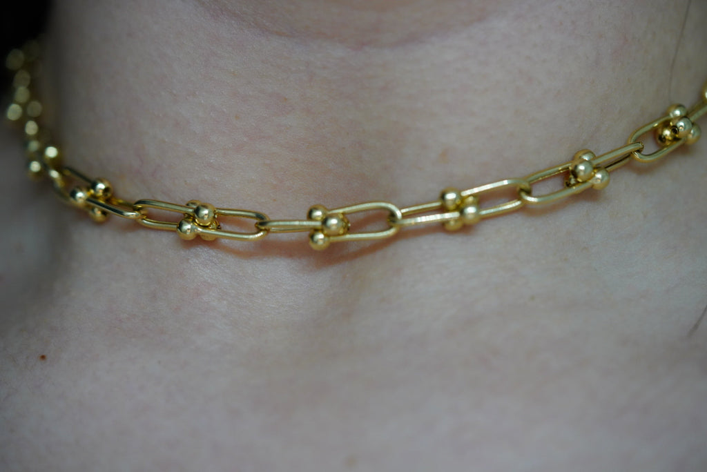 10k Clip Bead Chain - Noble Bloom