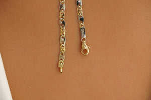 18k Abstract Original Design Chain