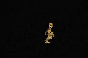 14k Dog Chain with Pendant