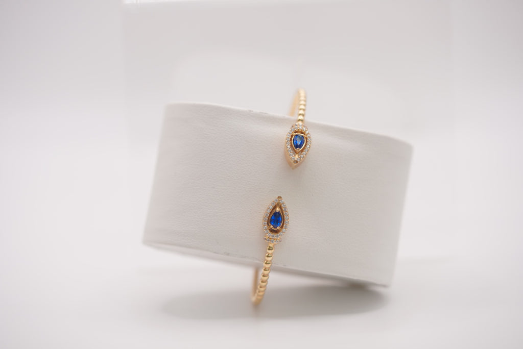 14k Women’s Bracelet - Royal Blue