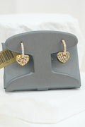 14k Hoops - Bright Heart