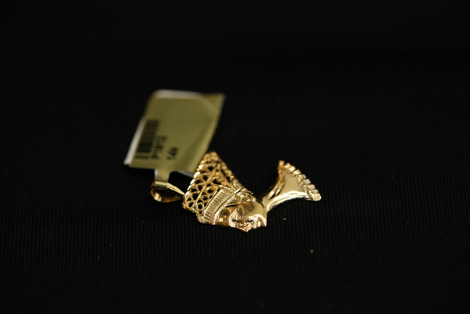 14k Pharaoh Pendant New