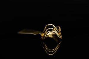 14k Waves Ring New