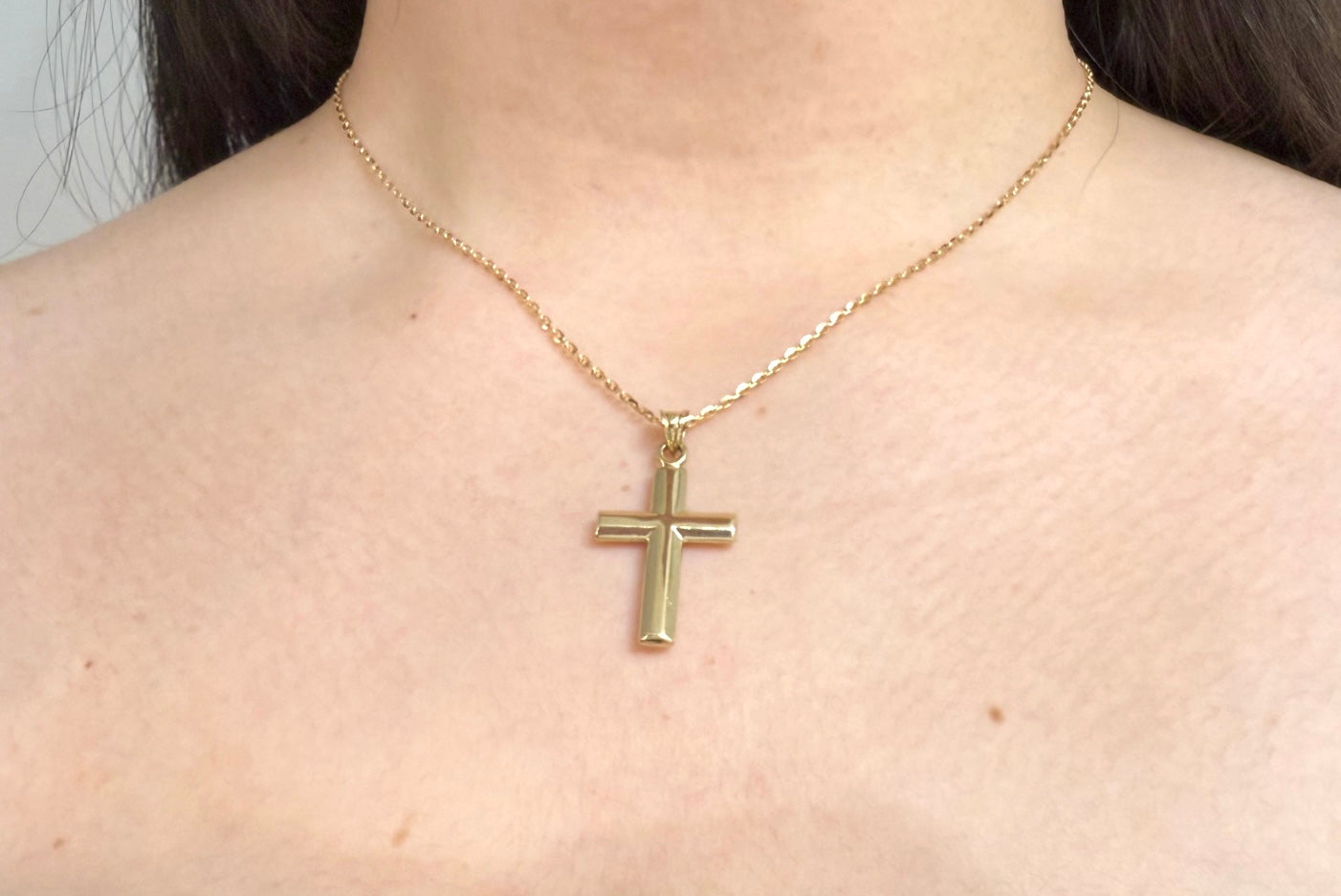 Thin Cross Chain - Forever with Faith