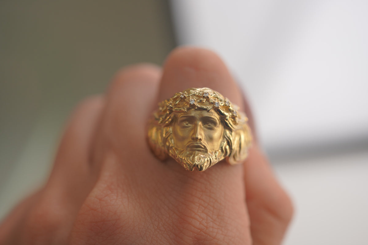 14k Men’s Ring - Bold Faith