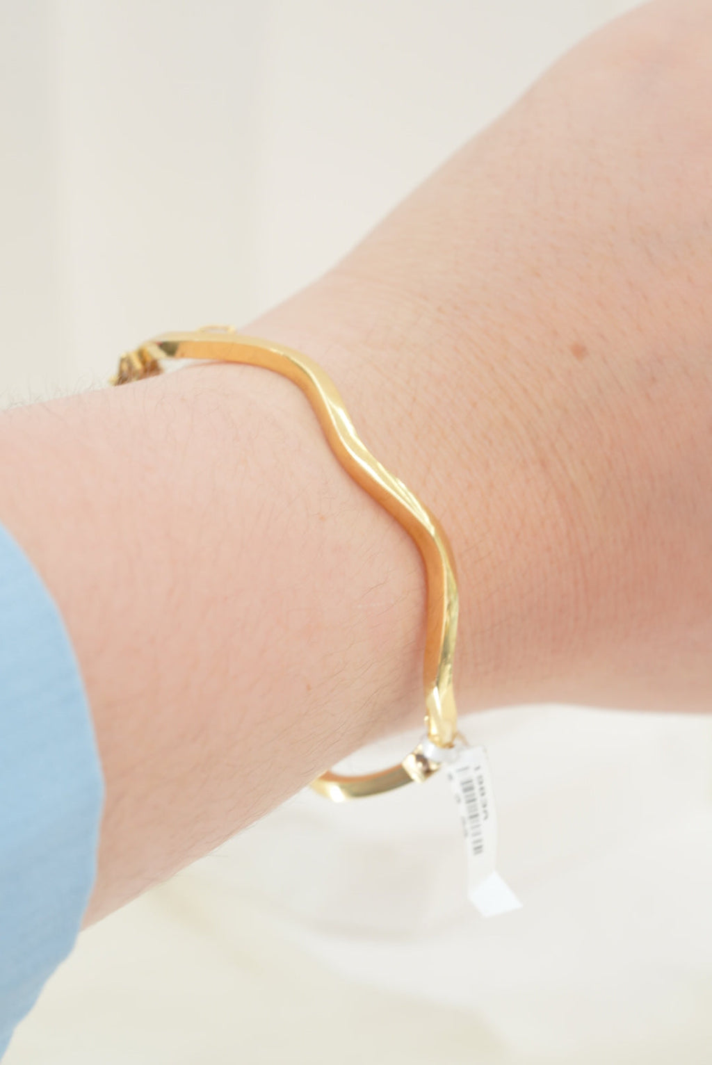 14k Bangle - Wavy Look