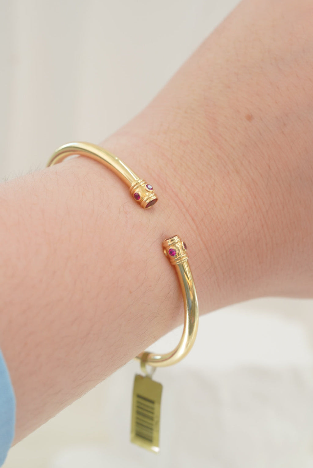 14k Bangle - Red & Blue Styles