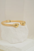 14k Bangle - Plain Panther