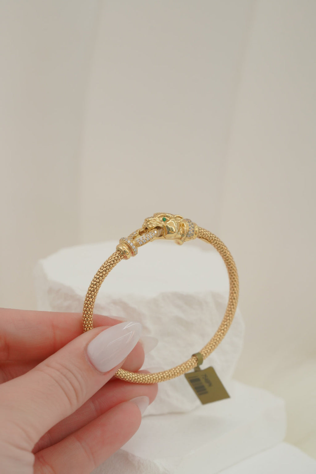 14k Bangle - Panther Byte