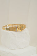 14k Bangle - Bold Butterfly