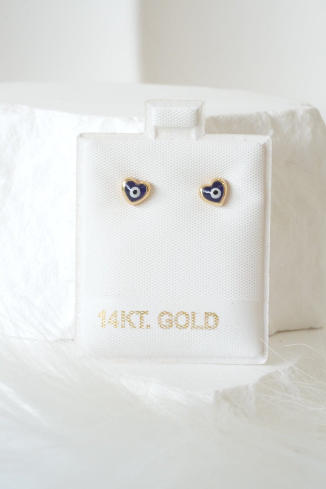 14k Earrings - Lucky Hearts