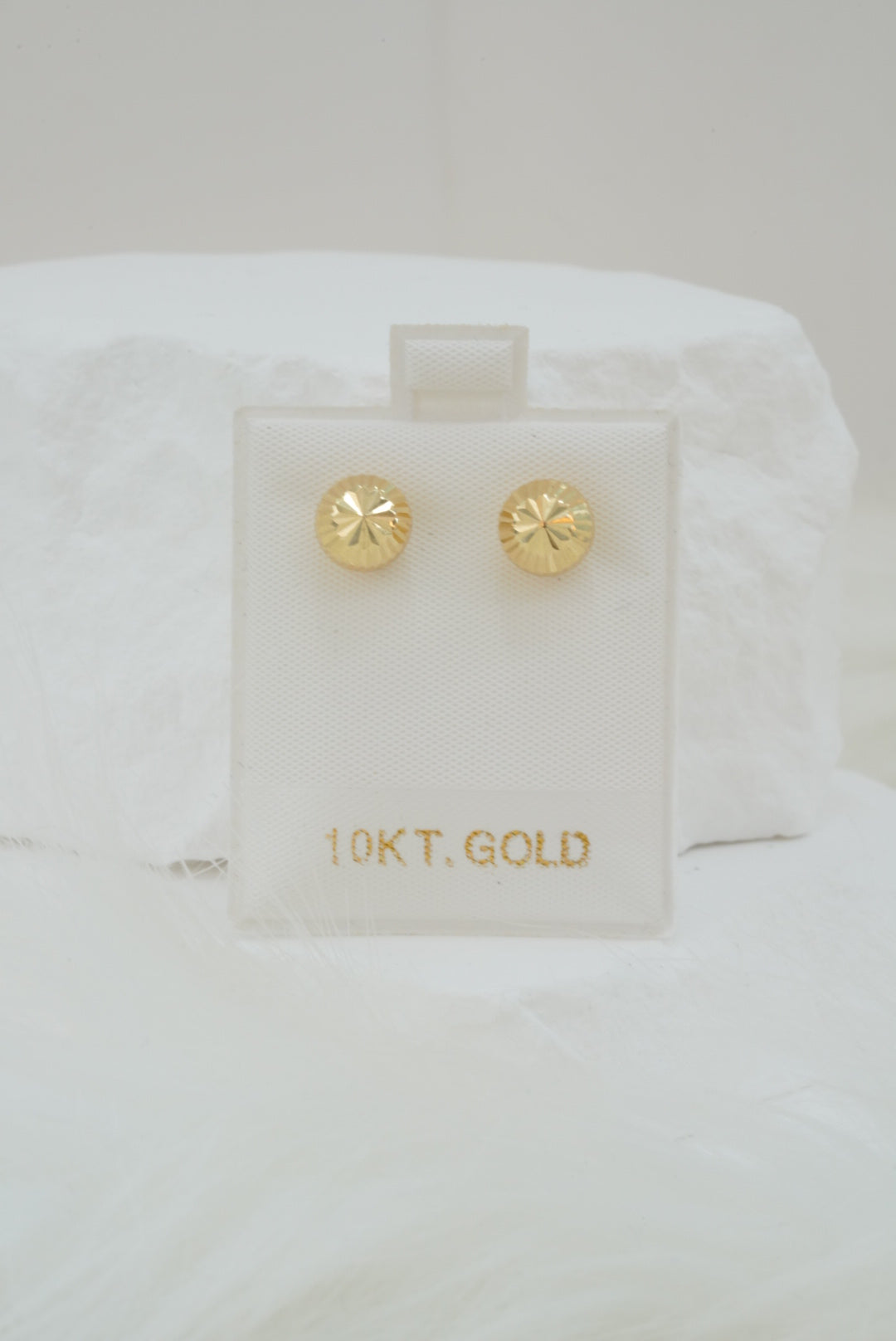 10k Earrings - Lineal Spheres