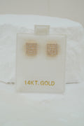14k Earrings - Perfect Square