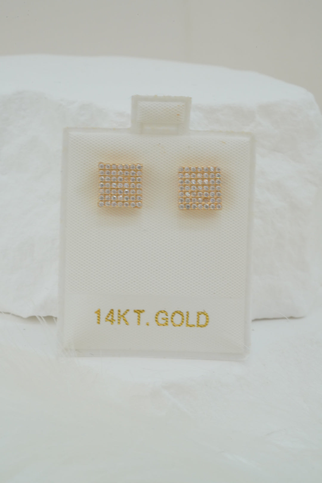 14k Earrings - Perfect Square