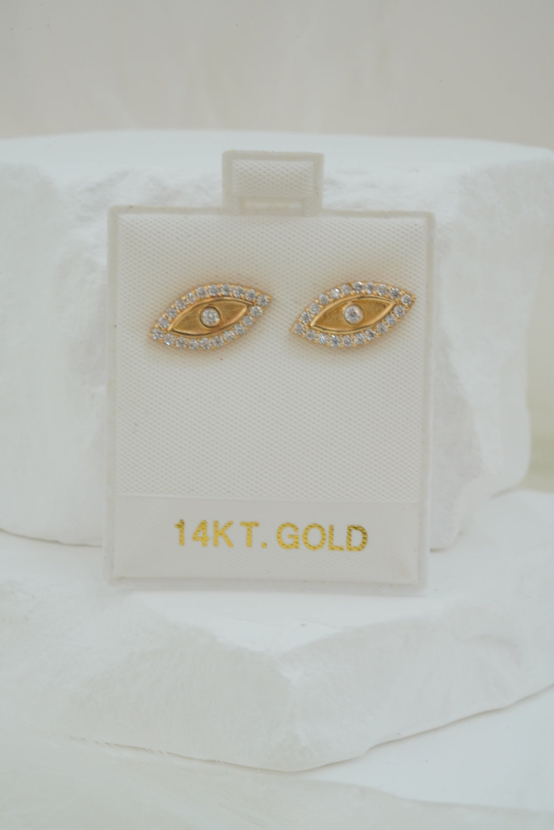 14k Earrings - Eyes
