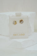10k Earrings - Half & Half