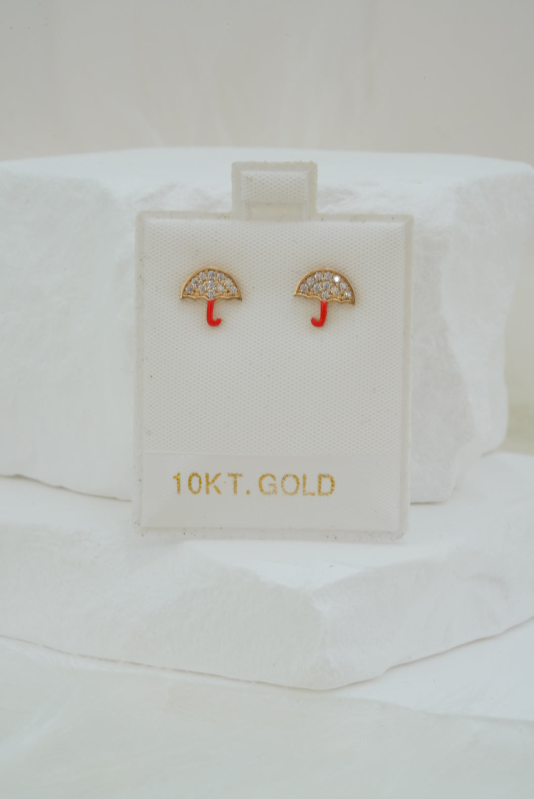 10k Earrings - Umbrella