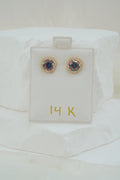 14k Earrings - Rainbow Candy