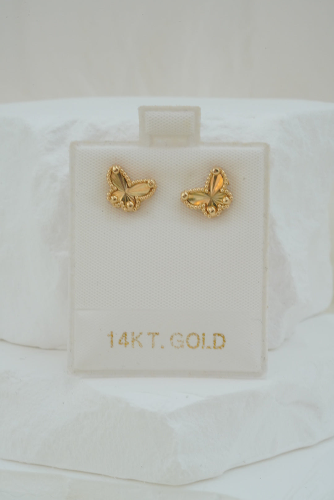 14k Earrings - Bold Butterflies